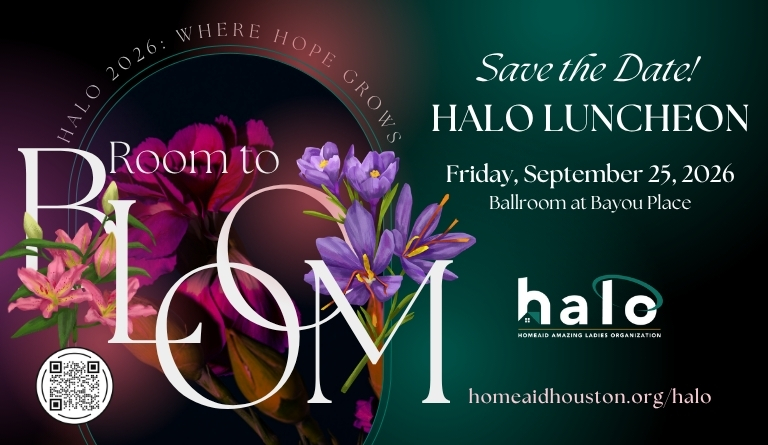 Master of Ceremonies, 2026 HALO Luncheon: Room to Bloom