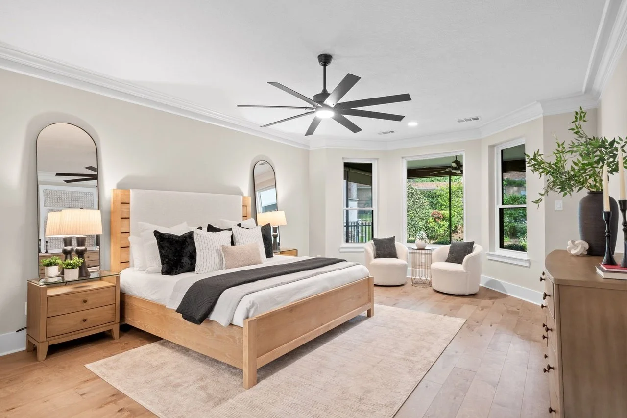 Serene primary suite