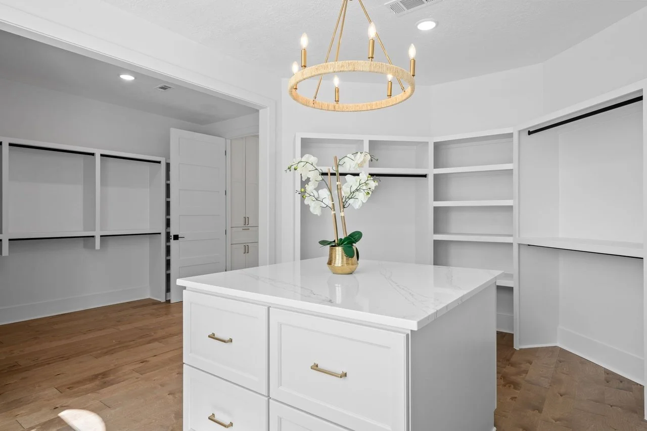 Boutique-style dressing room