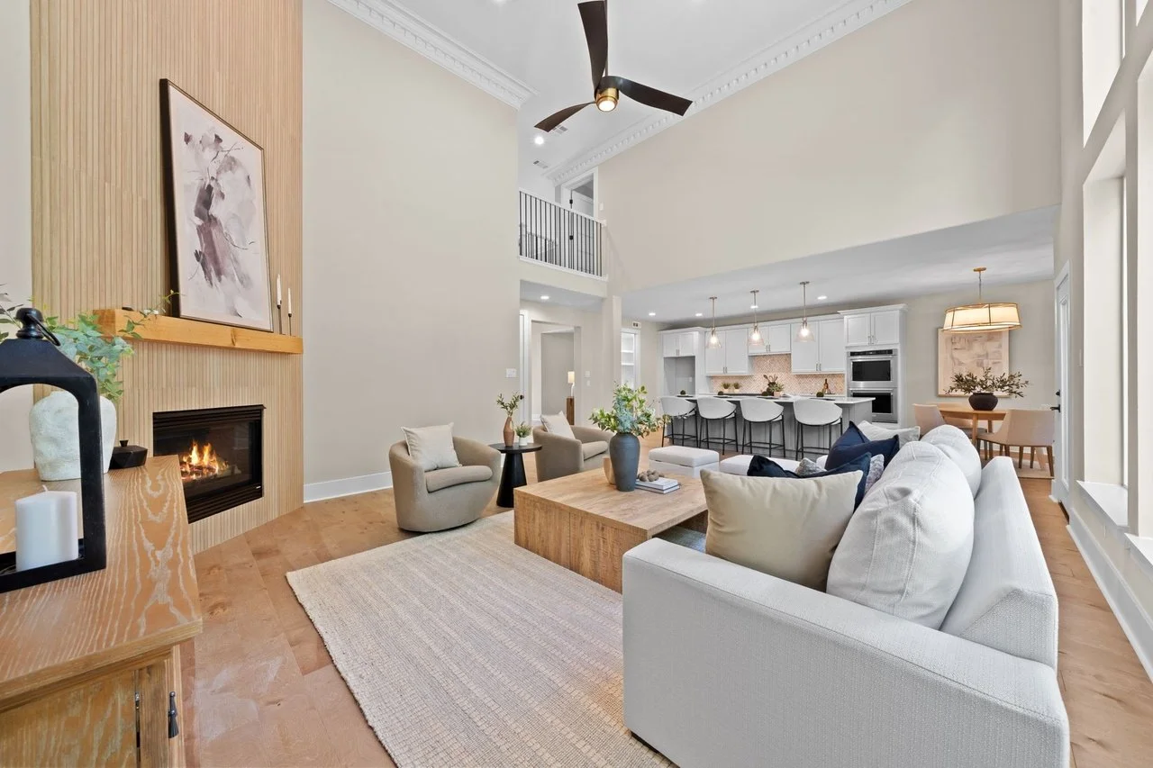 Open-concept great room