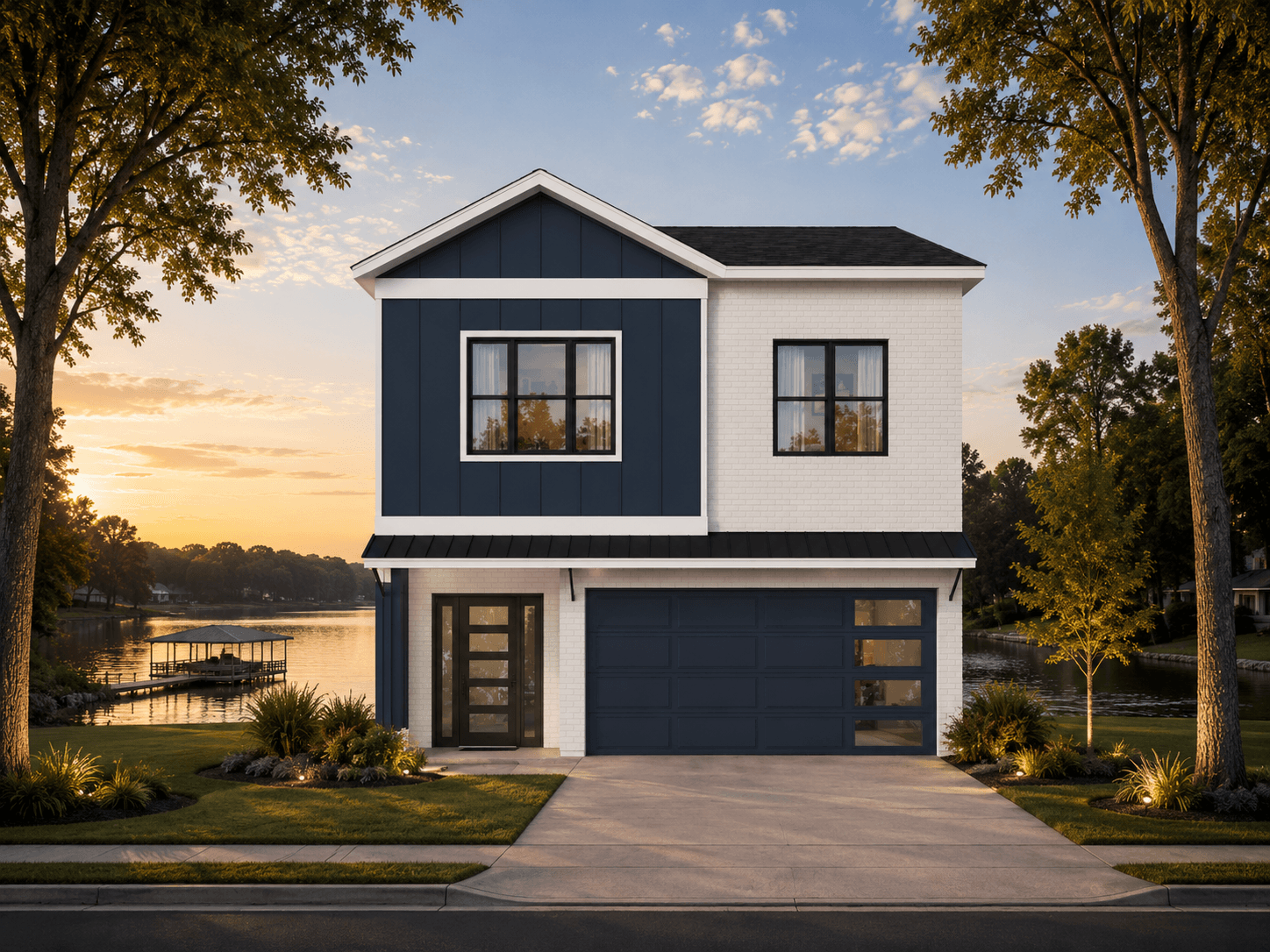 The Bridgeport exterior scheme 2