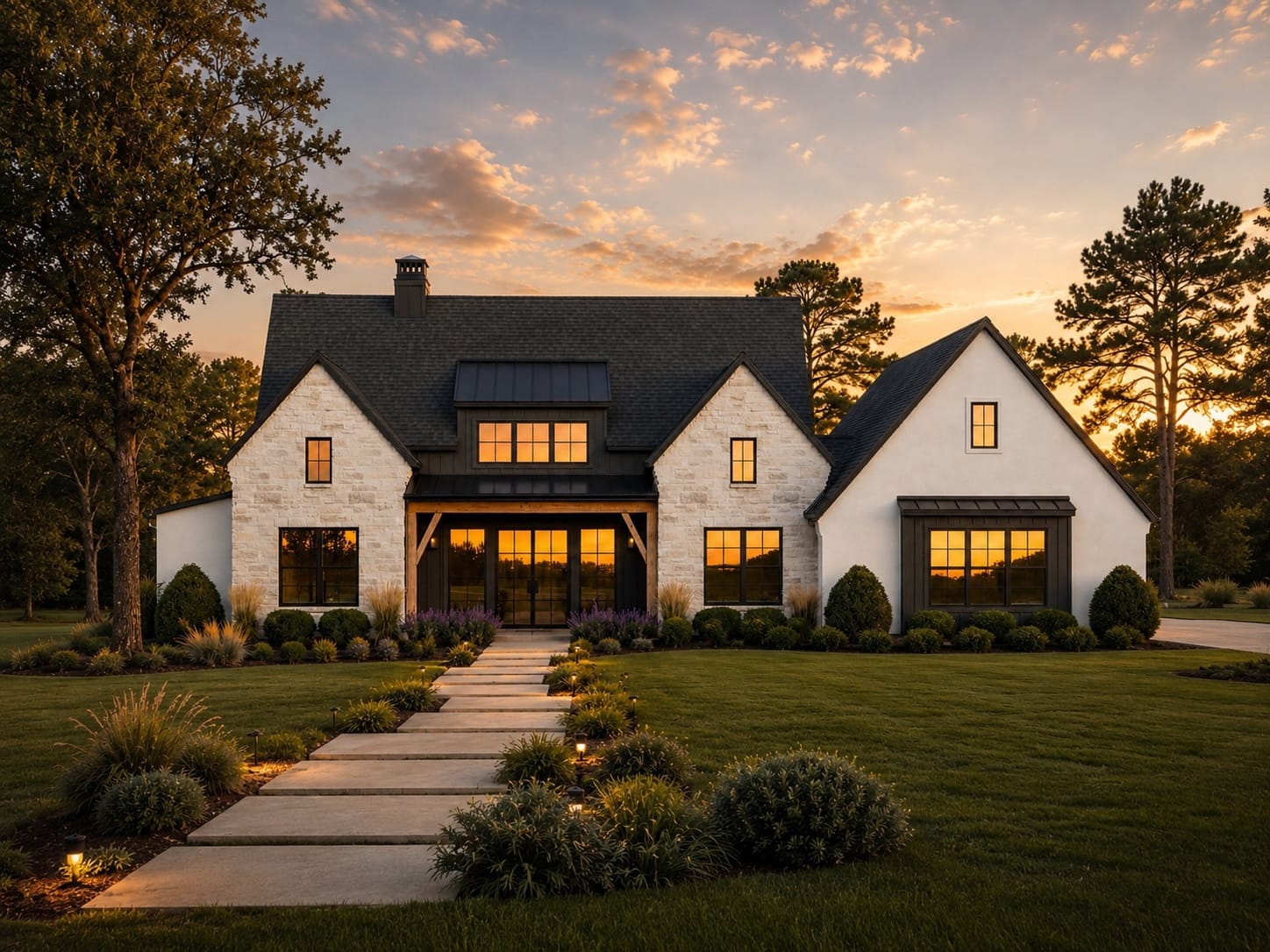 The Elliott front elevation rendering