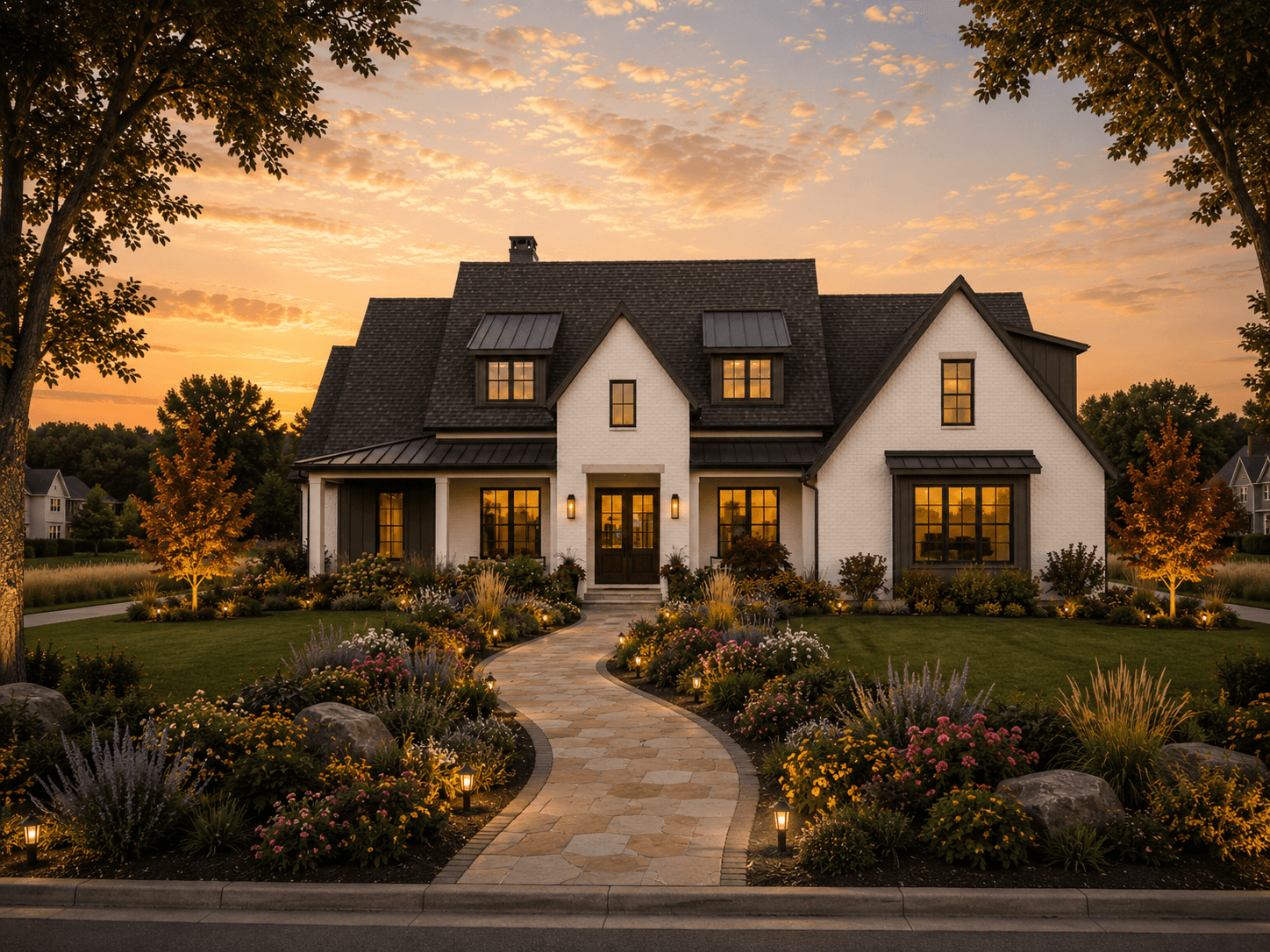 The Lane front elevation rendering