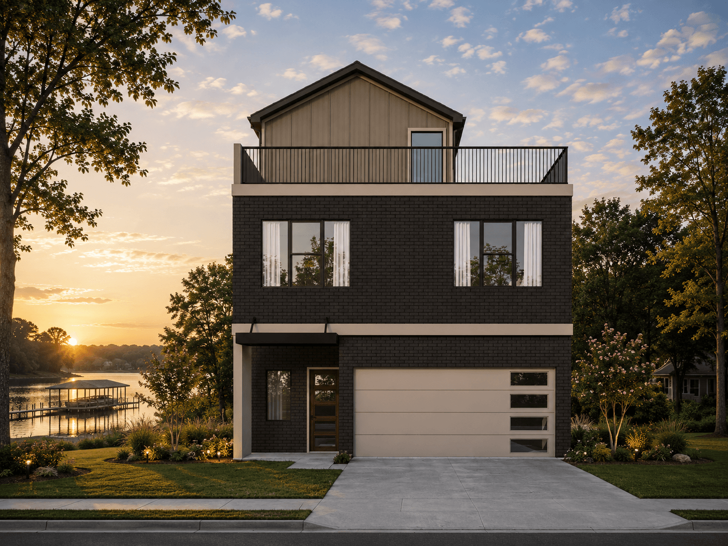 The Medina exterior scheme 2
